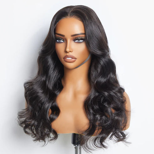 Maganda Rain Ready-To-Slay-Perücke mit natürlicher schwarzer Spitze, ohne Kleber